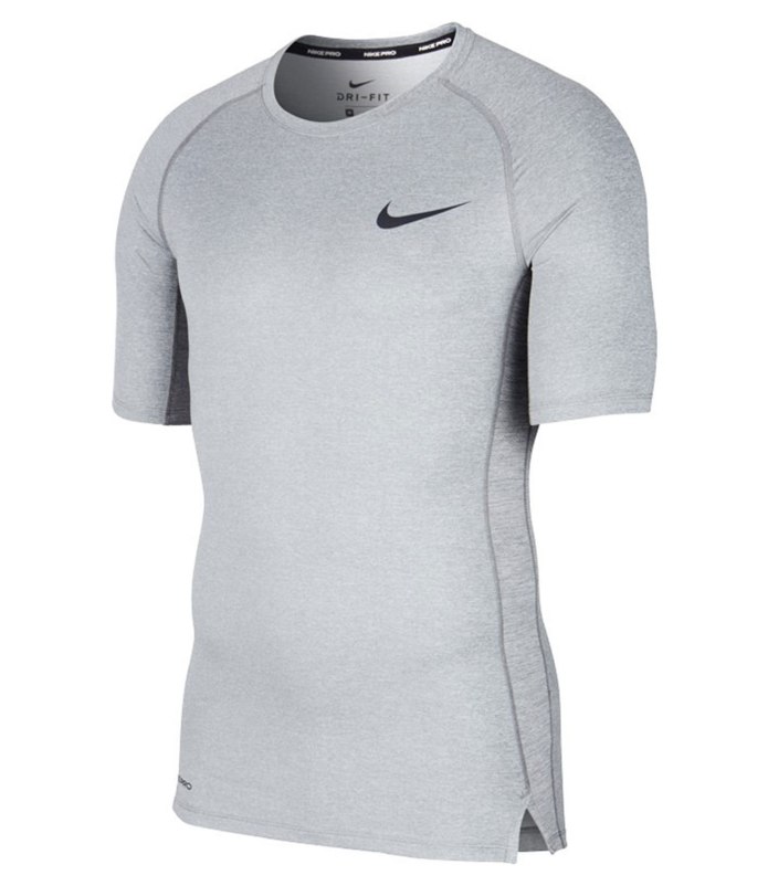Nike Pro men's short-Sleeve Top - Smoke Grey/lt Smoke Grey/Black bv5631-085