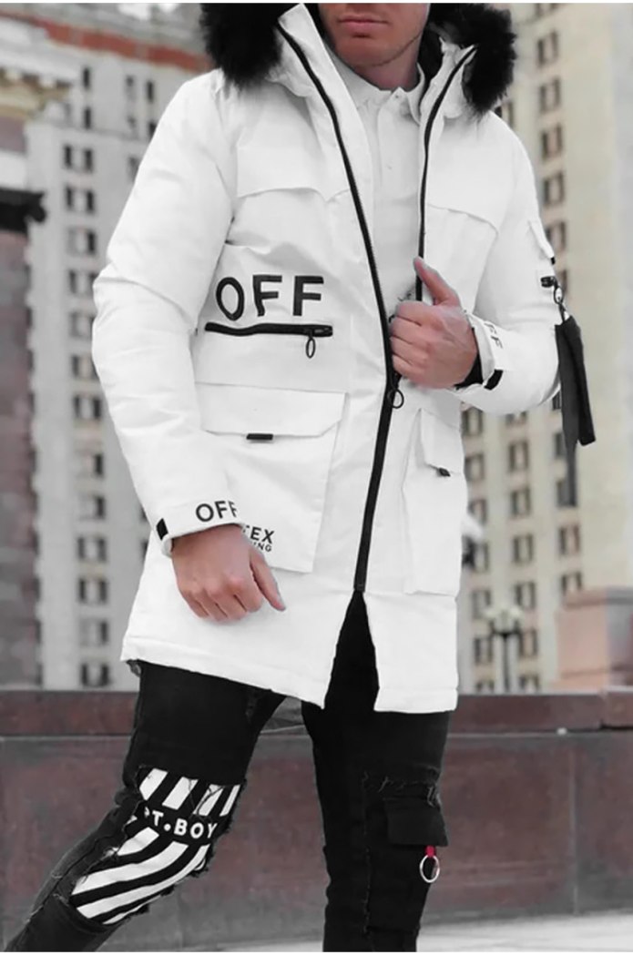 Парка off White 2021