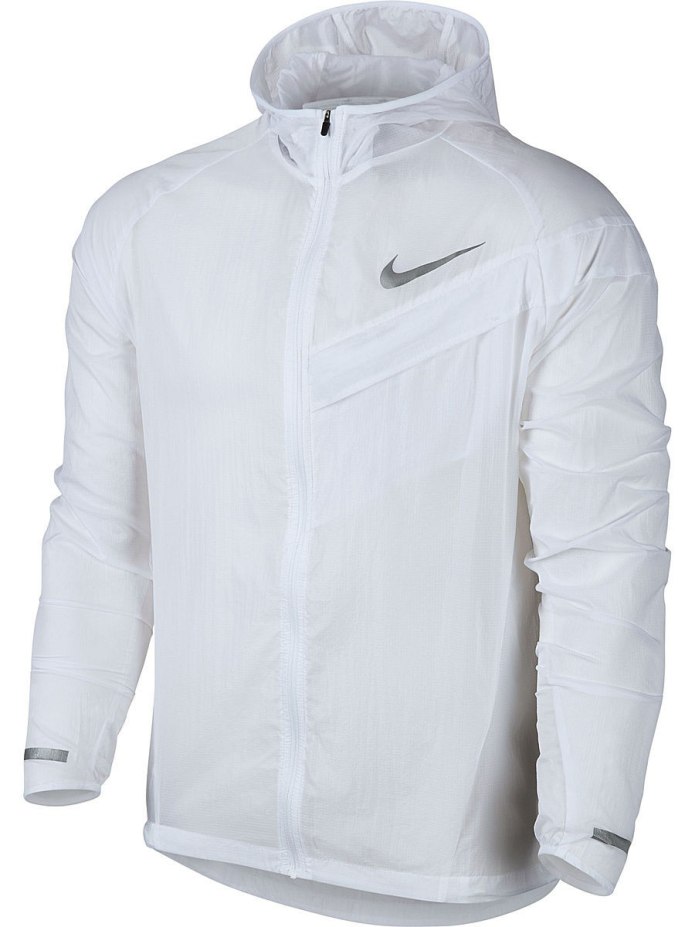 Мужская белая ветровка нейлоновая Nike 2010