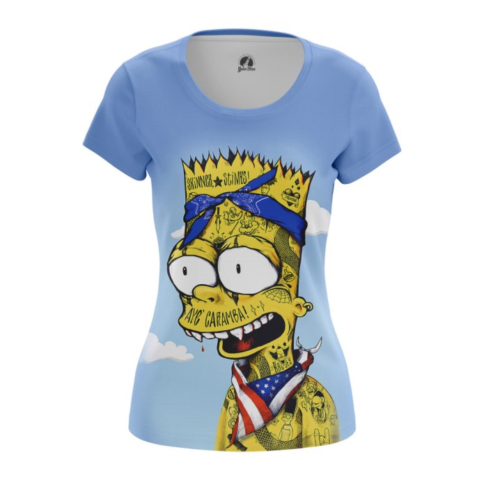 Футболка Simpsons Bart