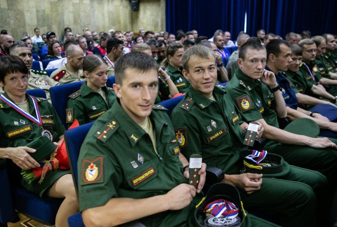 Спортсмены военнослужащие