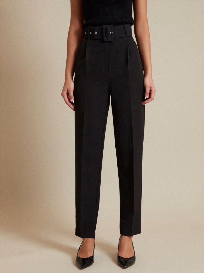 Брюки Zara в мелкую полоску