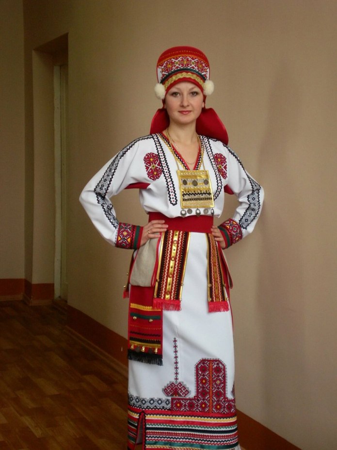 Мордовский национальный костюм Мокша