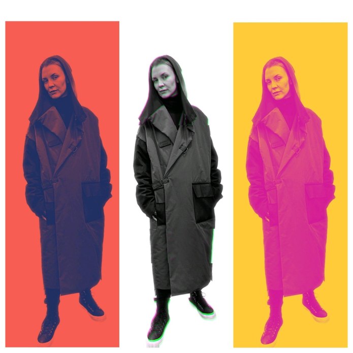 Куртка с капюшоном Coco Trench 31, черная