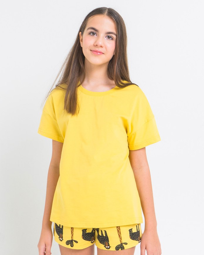 DKNY пижама горчичная