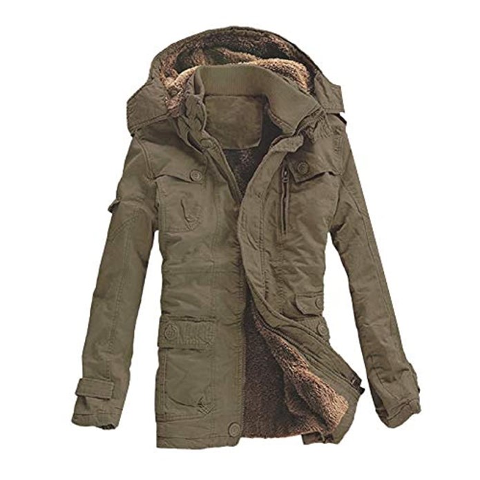 Parka хаки long мужская