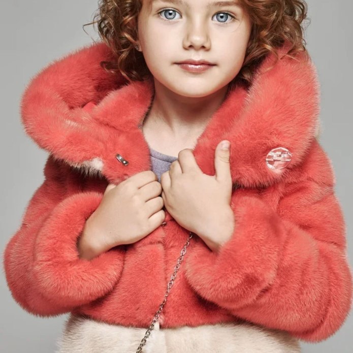 Fur natural шуба детская