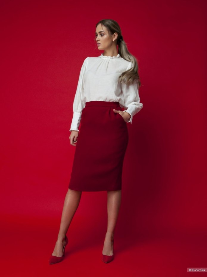 Юбка с завышенной талией Burda Style