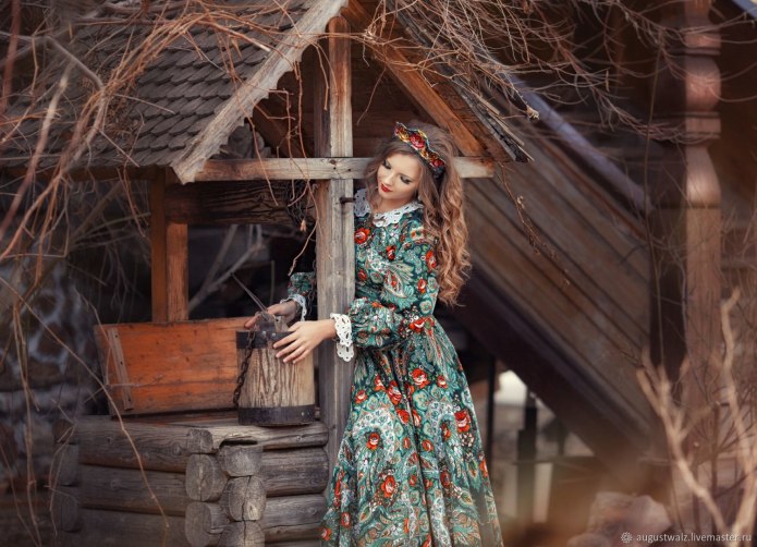 Фотосессия в деревенском стиле