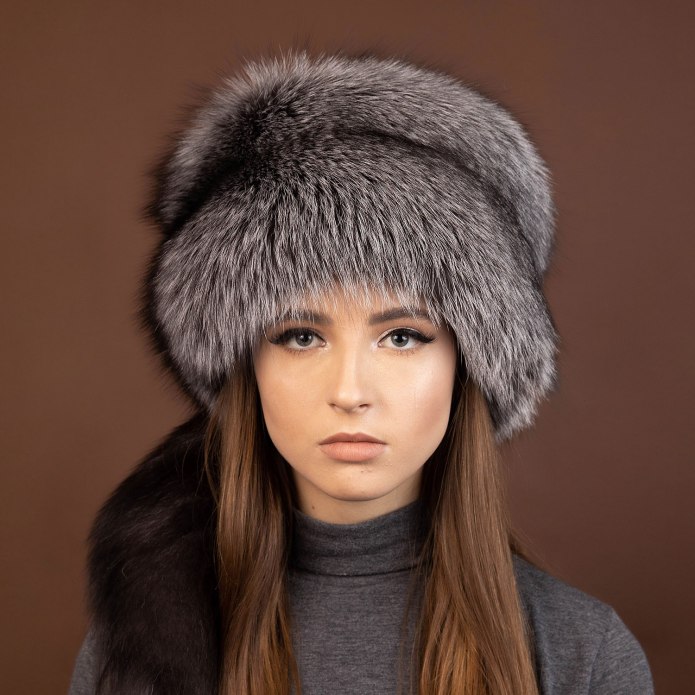Semi fur кубанка песец