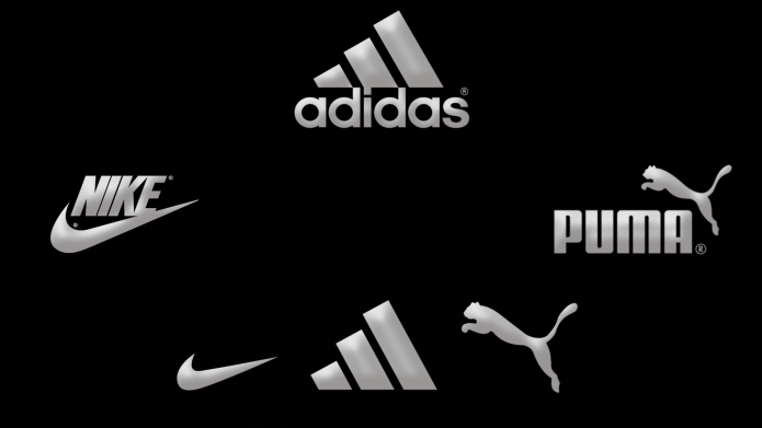 Nike adidas Puma