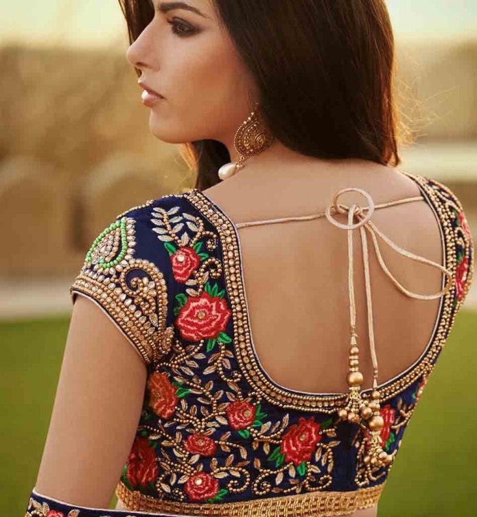 Backless Choli Blouse