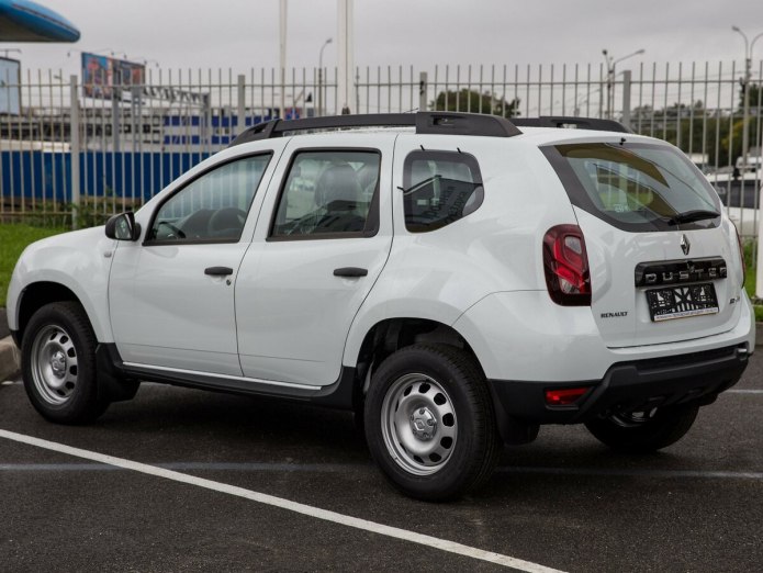 Renault Duster 2019 белый
