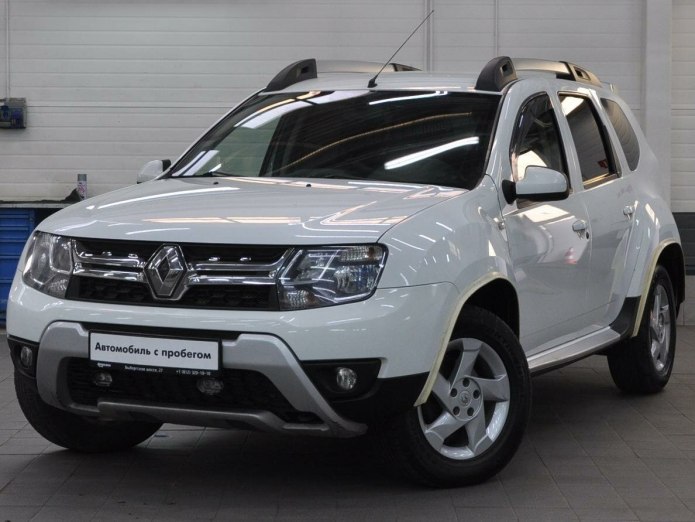 Renault Duster 2016 белый