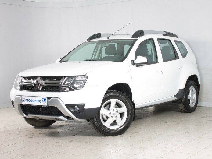 Renault Duster 2019 белый
