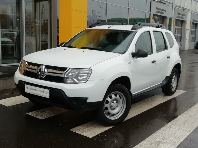 Renault Duster 2016 белый