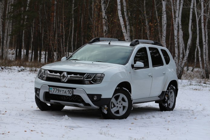 Renault Duster 2016 белый