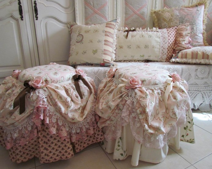 Стиль Shabby Chic текстиль