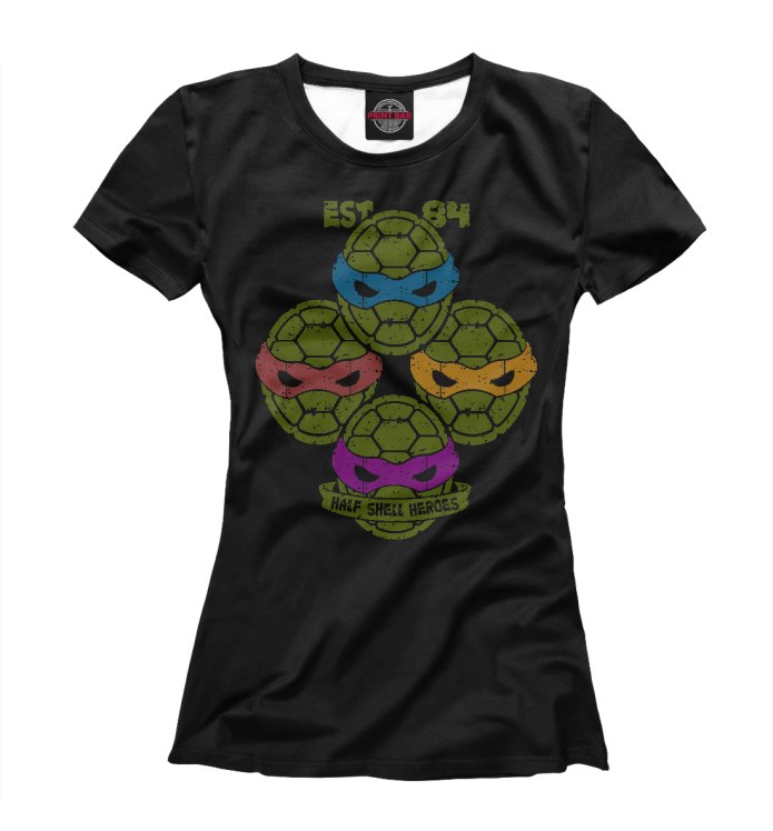 Футболка Черепашки ниндзя мужская Turtles