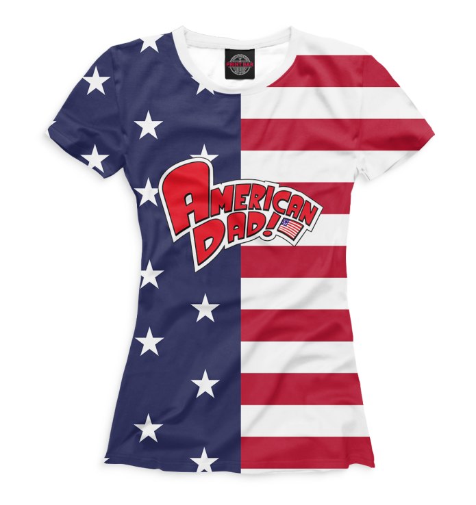 Майка Teestore США флаг США