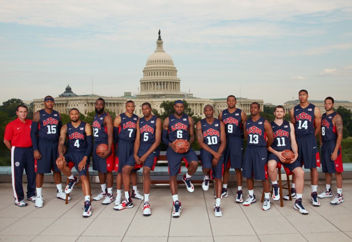 USA Team Olympics 2012 Basketball