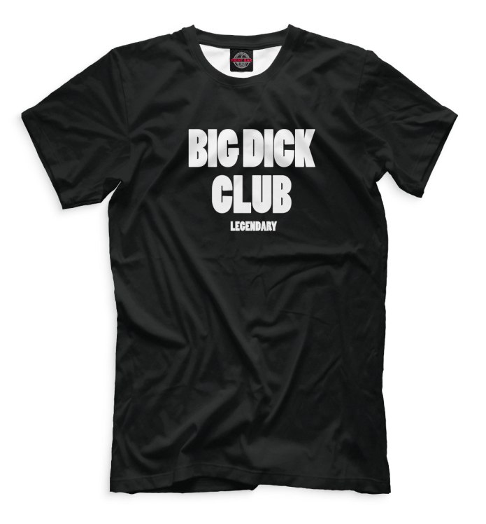 Мужская футболка BIC dick Club
