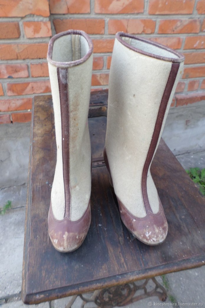 Сапоги бурки СССР