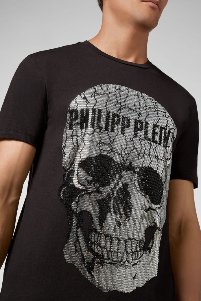 Майка Philipp plein с черепом мужская