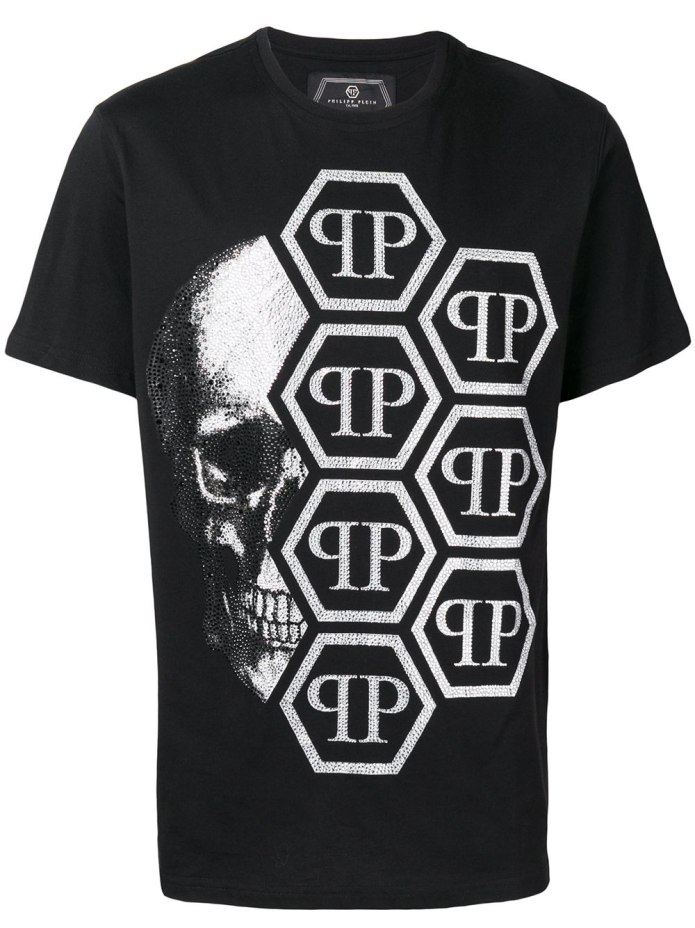 Philipp plein футболка с черепом