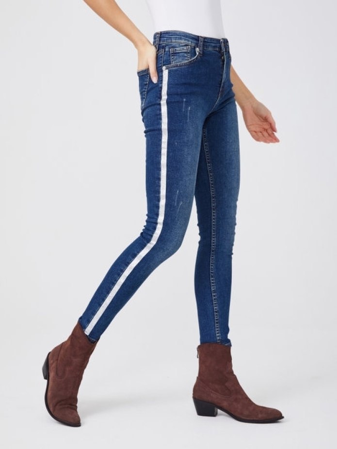 Брюки джинсовые женские con-352 skinny Conte