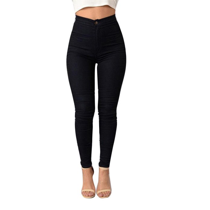 Брюки skinny High Waist