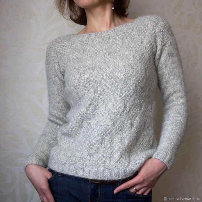 Пуловер из Ланаголд Cashmere