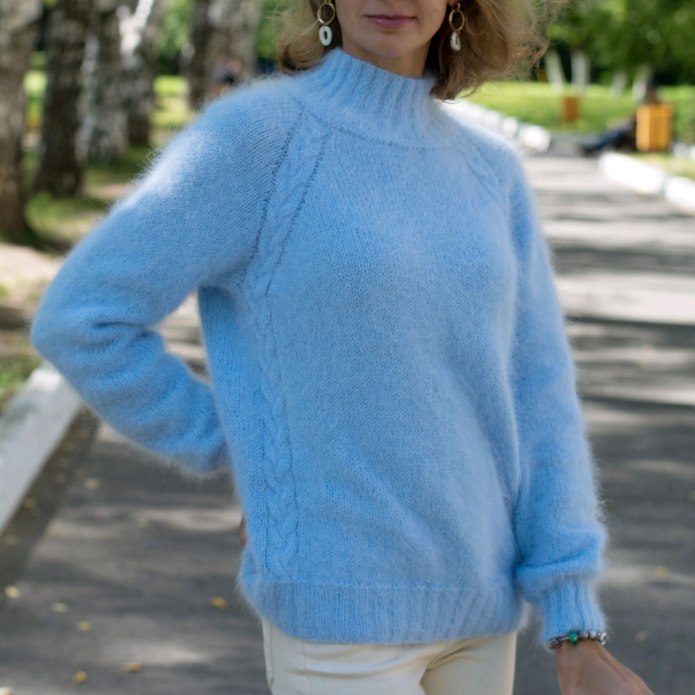 Свитер из Alize Angora Gold Star