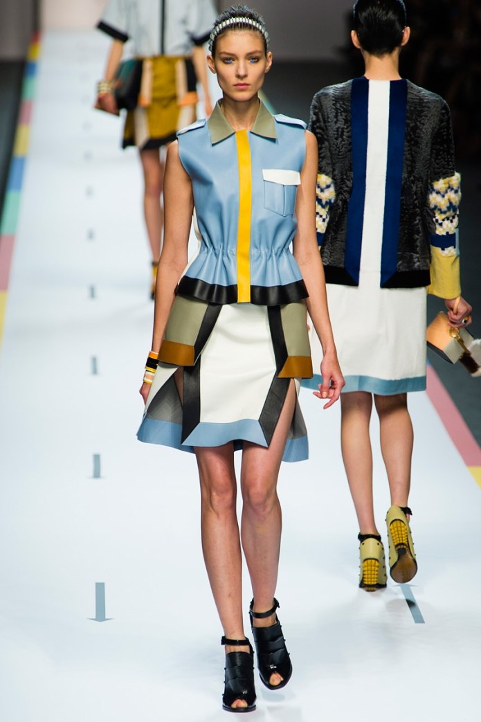 Fendi Весна лето 2013