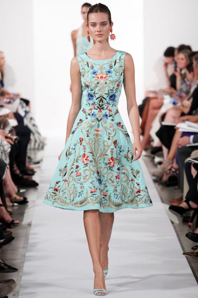 Oscar de la Renta,коллекция Весна лето 2021