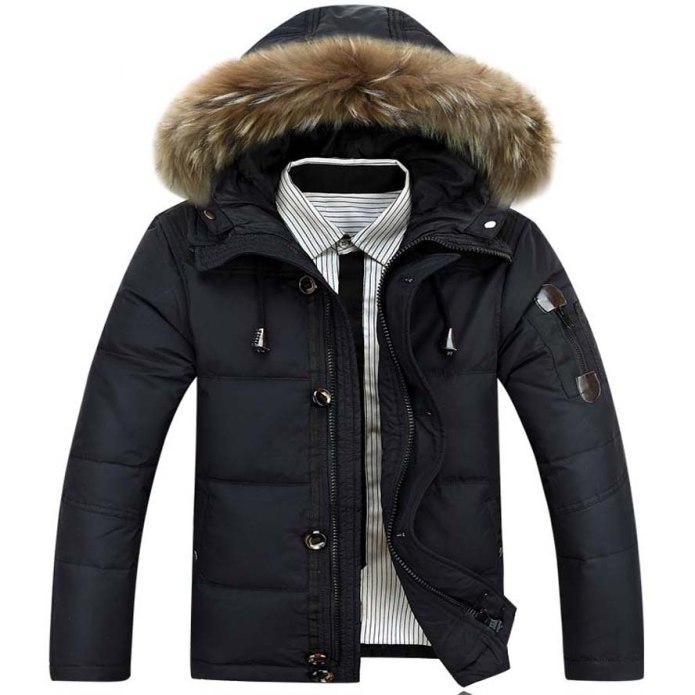 Куртка мужская пуховая men s down Jacket