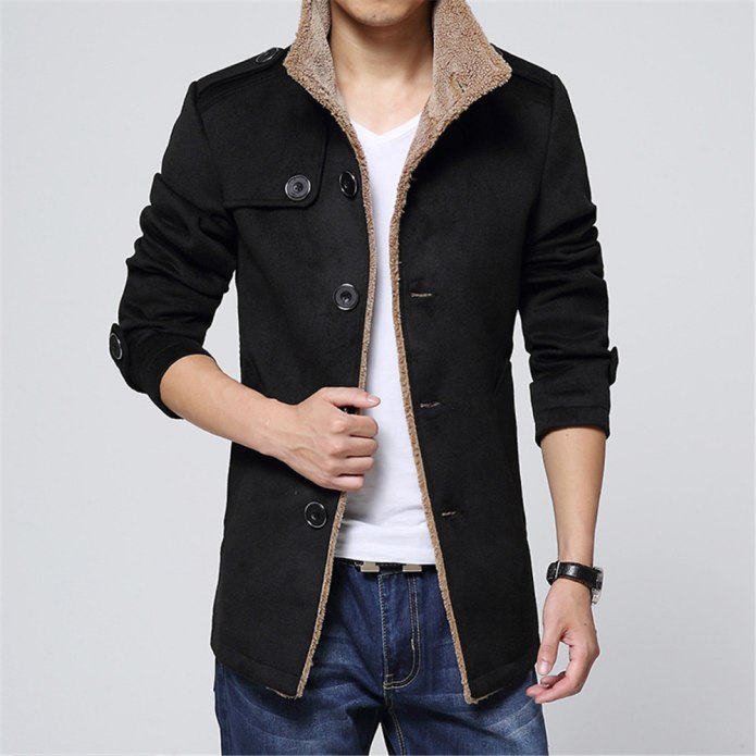 Пальто Slim Fit мужское