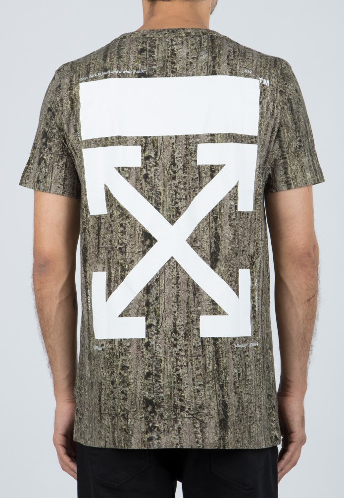 Off White футболка WHT
