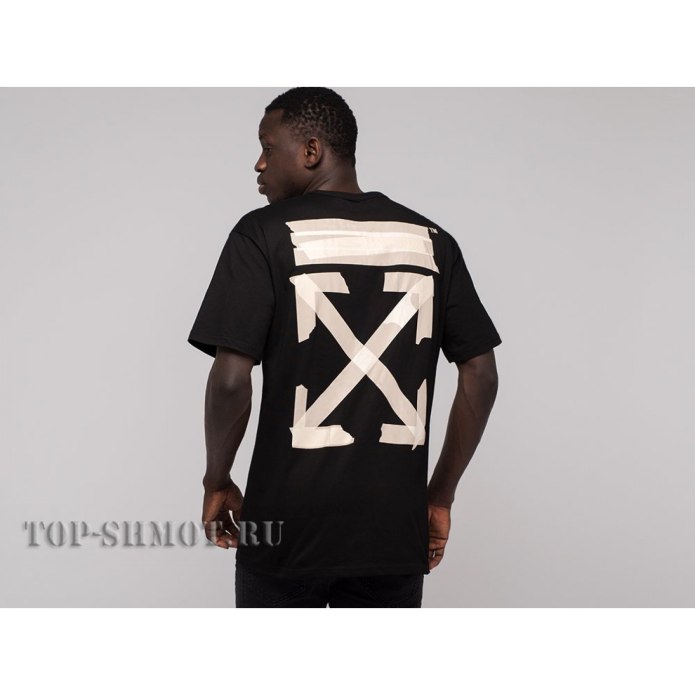 Майка off-White черный