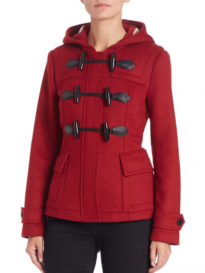 Original Montgomery London Duffle Coat Red