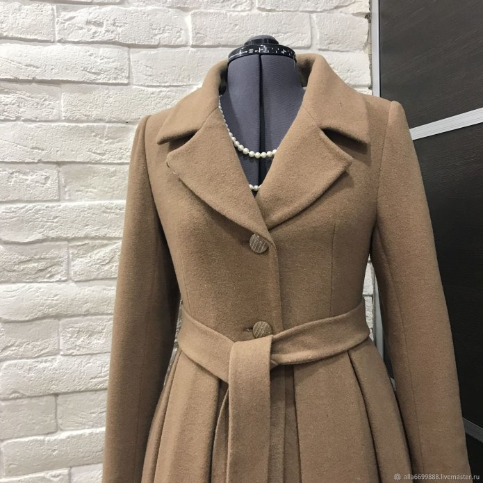 Пальто Sportmax с воротником стойка