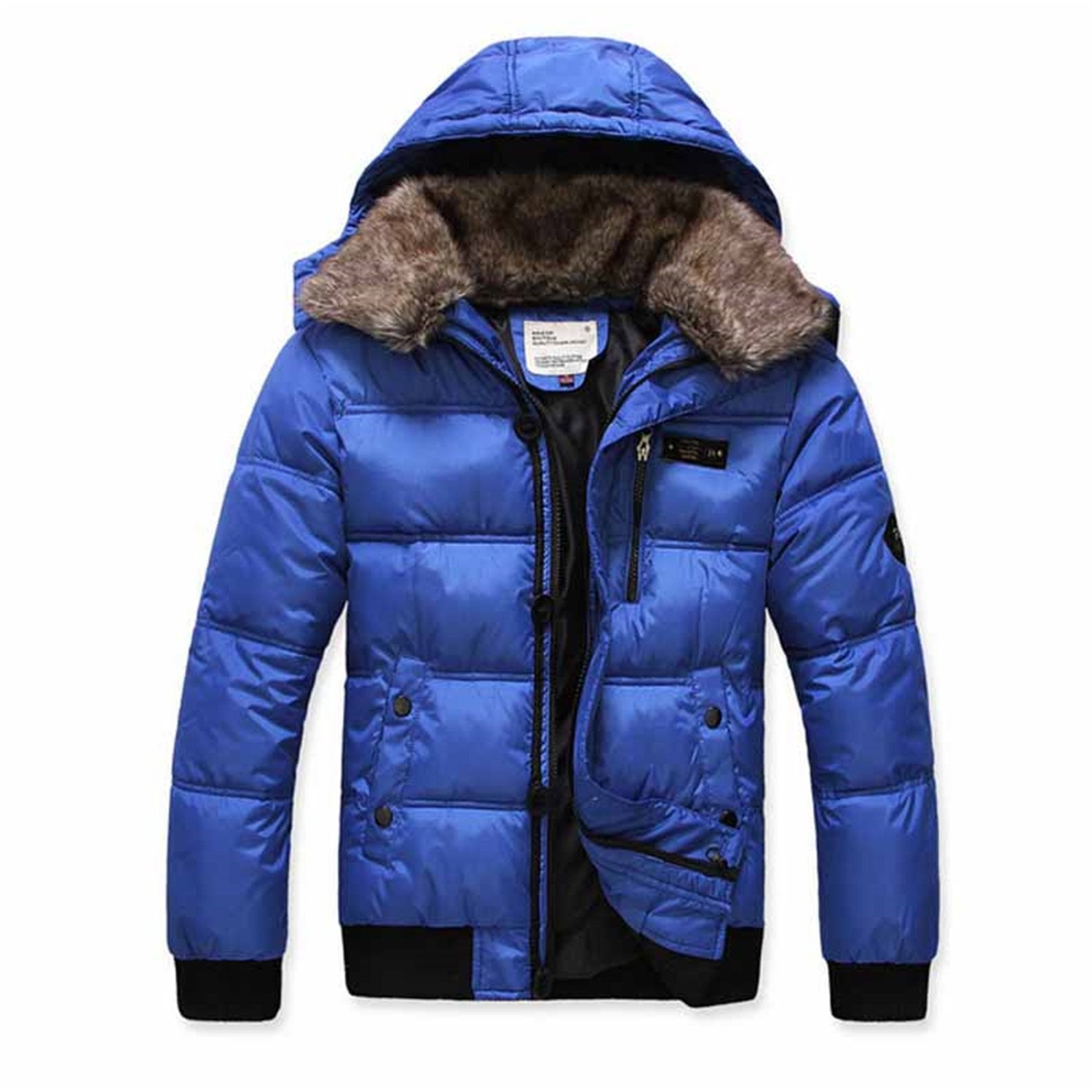 Куртка мужская зимняя синяя Oasis