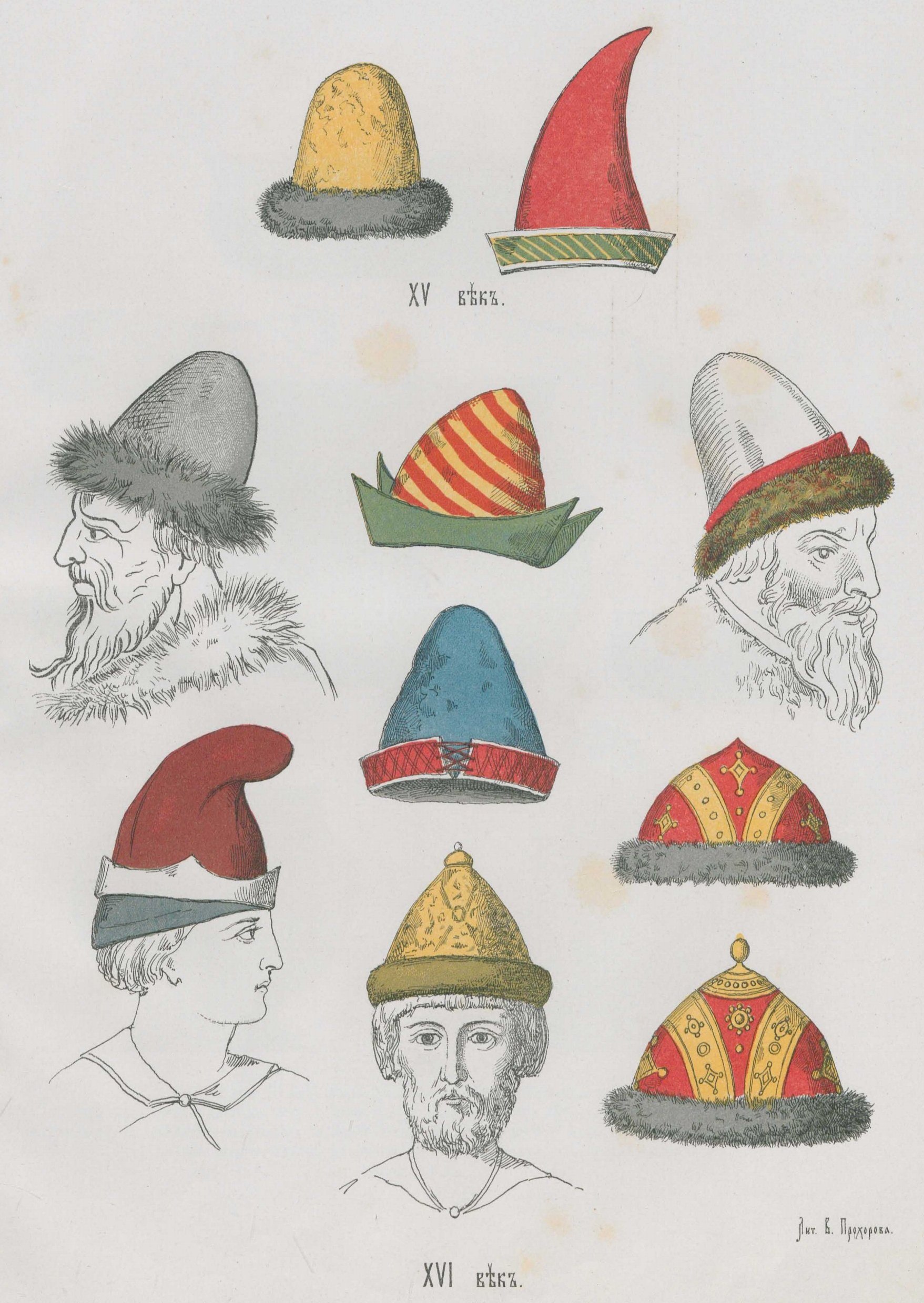 Боярские шапки на руси