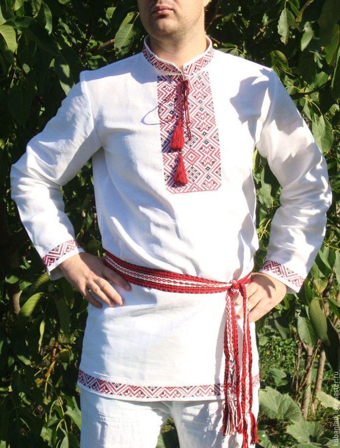 Мужская украинская рубаха