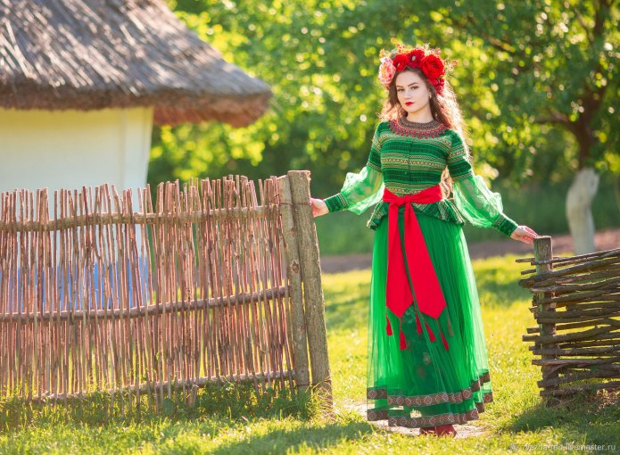 Славянское платье