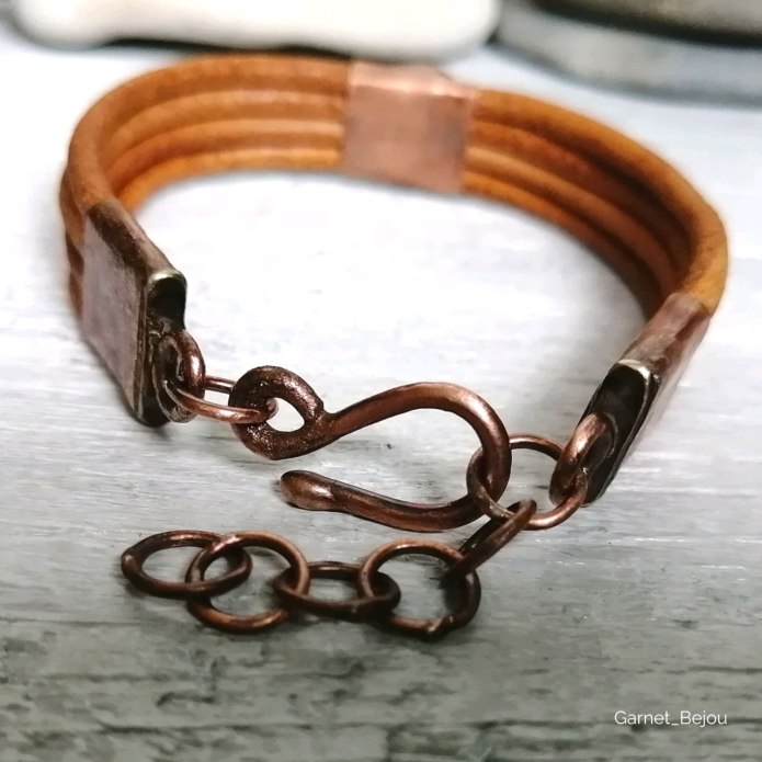 Медный браслет wire Wrap