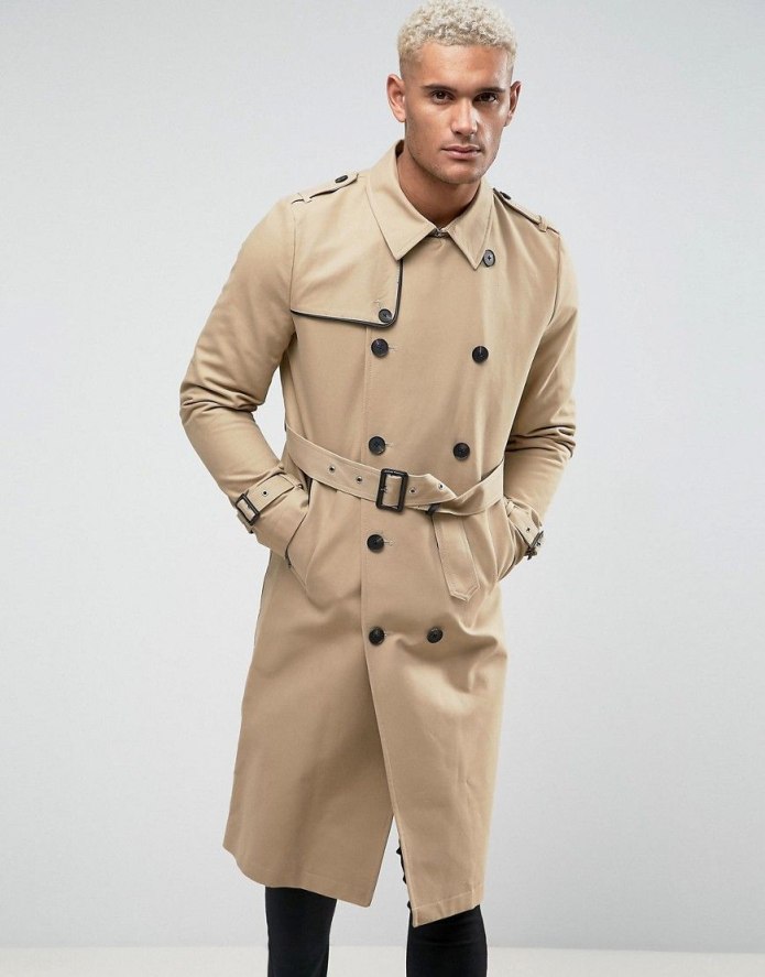 Trench Coat Hood мужской