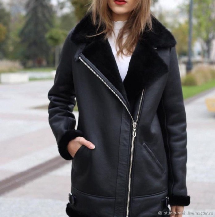 Кожанка Oversize Zara