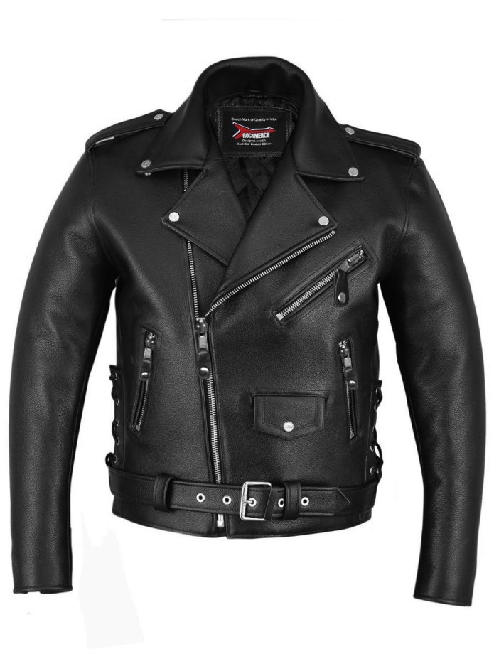 Rock Merch косуха кожаная мужская