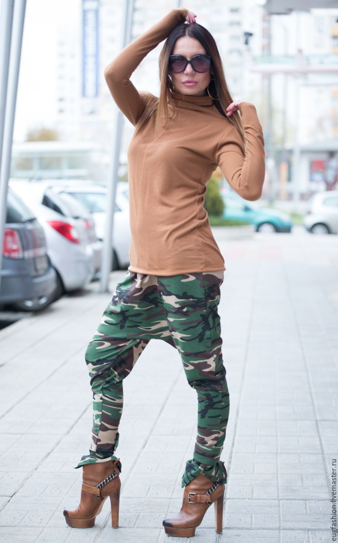 Amadge Fashion милитари брюки